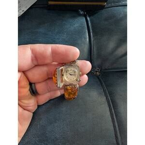 Chaika Ladies Watch 👑 Amber Bracelet USSR